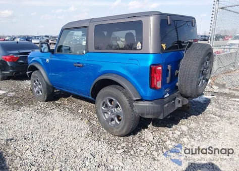 2024 Ford Bronco Big Bend from USA, damaged, VIN 1FMDE7AHXRLA09733